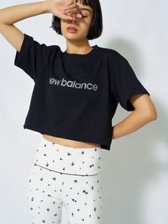 New Balance/【New balance for emmi】9BOX Crop Tee with emmi/カットソー/Tシャツ