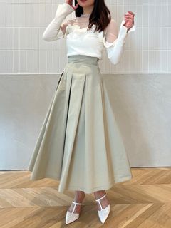 eimy istoire/タックフレアスカート/その他スカート
