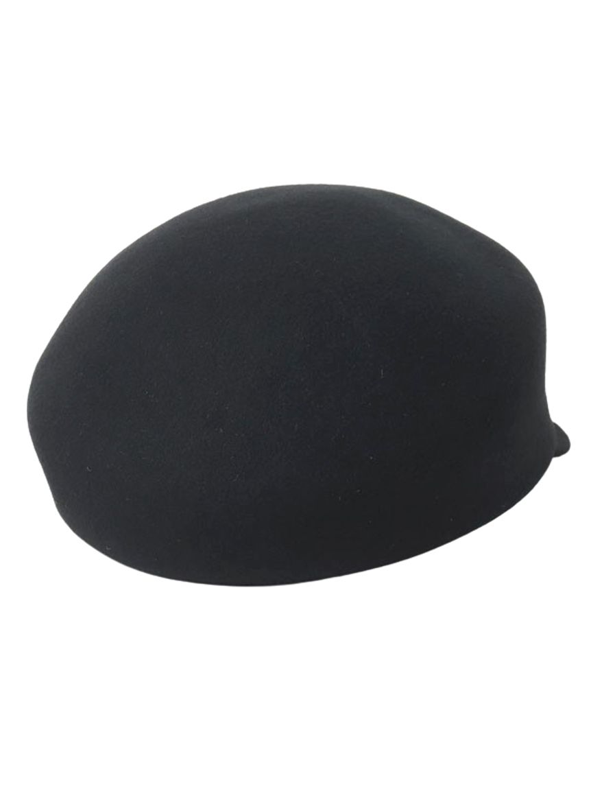 公式新製品 eimy istoire ESピン付きウールキャスケット(黒) - 帽子