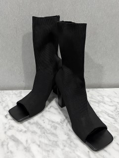 ELENORE/Open toe short boots/ショートブーツ/ブーティ