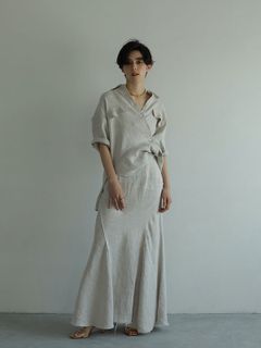 ETRE TOKYO/リネンロングマーメイドスカート/マキシ丈/ロングスカート