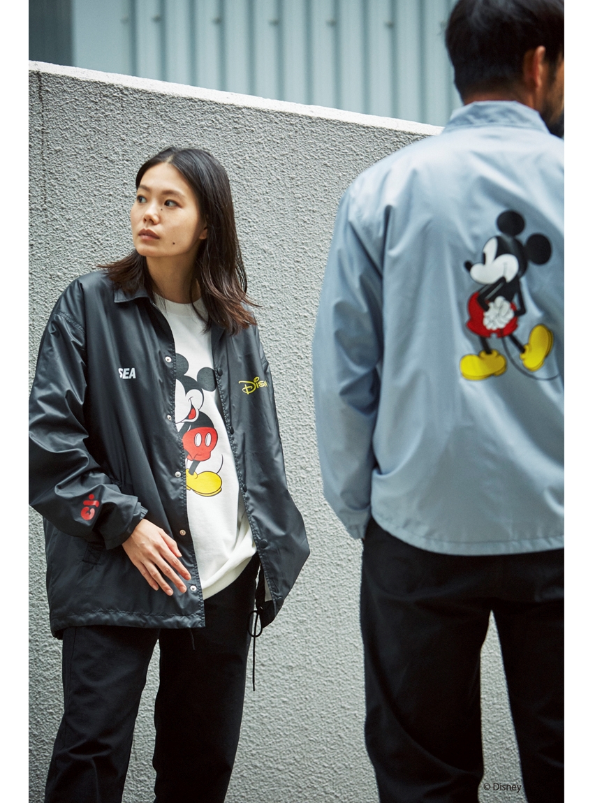 EY X WIND AND SEA＞DISNEY/QUARTER SLEEVE SWEAT（スウェット）｜ey ...