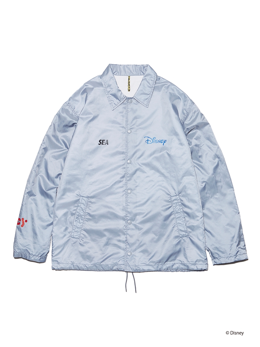 WIND AND SEA COACH JACKET BLUE L サイズ