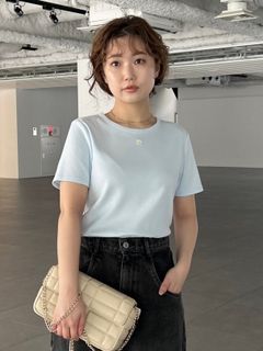 FRAY I.D/【pierre cardin】フライスコンパクトTシャツ/カットソー/Tシャツ