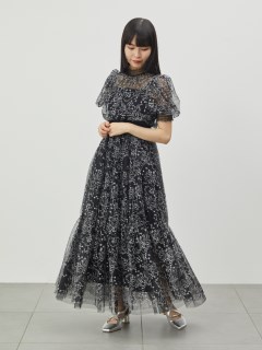 FURFUR/【限定】チュール刺繍ドレス/ドレス