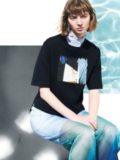 FURFUR/【WEB限定カラー】Mai Kiseコラボ/PEACE Tシャツ/カットソー/Tシャツ