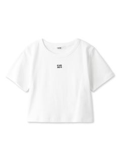 FURFUR/ロゴ刺繍ピグメントダイTシャツ/カットソー/Tシャツ