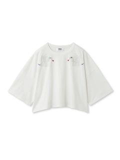 FURFUR/樋上公実子コラボ“Reel”刺繍Ｔシャツ/カットソー/Tシャツ