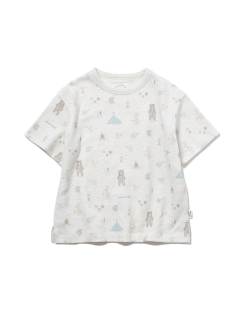gelato pique Kids＆Baby/【KIDS】 アニマルキャンプモチーフ kids Tシャツ/Tシャツ/カットソー