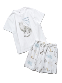 gelato pique Kids＆Baby/【旭山動物園】【junior】Tシャツ&ハーフパンツSET/セットアップ