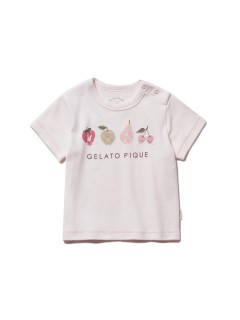 gelato pique Kids＆Baby/【BABY】フルーツアニマルワンポイントTシャツ/トップス