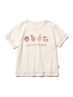 gelato pique Kids＆Baby/【KIDS】フルーツアニマルワンポイントTシャツ/Tシャツ/カットソー