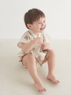 gelato pique Kids＆Baby/【ONLINE限定】【BABY】甚平ロンパース/ロンパース/カバーオール