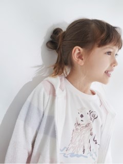 gelato pique Kids＆Baby/【KIDS】ラッコワンポイントTシャツ/Tシャツ/カットソー