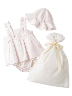 gelato pique Kids＆Baby/【ラッピング済み】【BABY】シェル柄ロンパース＆ハットSET/ギフト