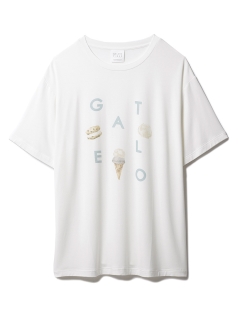 GELATO PIQUE HOMME/【GELATO PIQUE HOMME】 アイスロゴワンポイントTシャツ/Tシャツ/カットソー