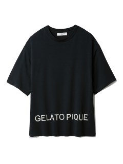 /【HOMME】ジェラートピケロゴTシャツ/Tシャツ・カットソー