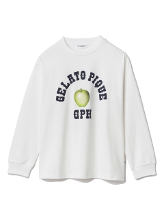 GELATO PIQUE HOMME/【HOMME】アップルロゴロングスリーブTシャツ/Tシャツ/カットソー