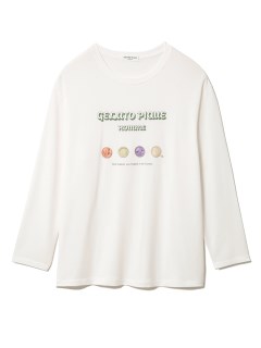 GELATO PIQUE HOMME/【HOMME】光電子インレイジェラートロゴロングTシャツ/Tシャツ/カットソー