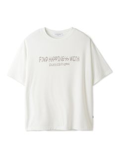 GELATO PIQUE HOMME/【HOMME】メッセージワンポイントロゴTシャツ/Tシャツ/カットソー