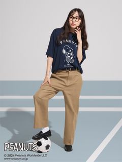 GELATO PIQUE HOMME/【PEANUTS】【HOMME】ワンポイントTシャツ/Tシャツ/カットソー