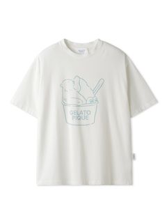 GELATO PIQUE HOMME/【COOL】【HOMME】しろくまワンポイントTシャツ/Tシャツ/カットソー