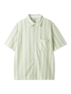 GELATO PIQUE HOMME/【HOMME】ストライプパイルシャツ/シャツ