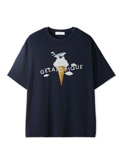 GELATO PIQUE HOMME/【接触冷感】【HOMME】レーヨンクジラモチーフTシャツ/Tシャツ/カットソー