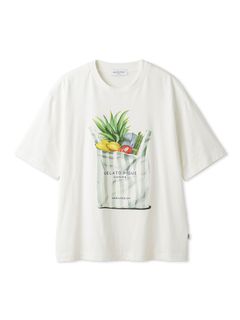 GELATO PIQUE HOMME/【HOMME】マーケットモチーフTシャツ/Tシャツ/カットソー