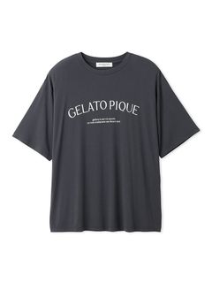 GELATO PIQUE HOMME/【HOMME】レーヨンロゴTシャツ/Tシャツ/カットソー