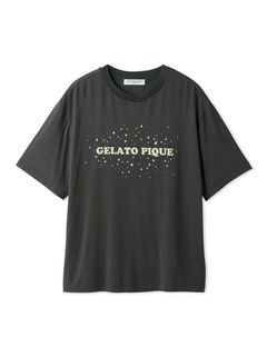 GELATO PIQUE HOMME/【HOMME】レーヨンスタープリントTシャツ/Tシャツ/カットソー