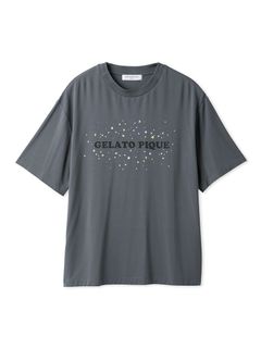 GELATO PIQUE HOMME/【HOMME】レーヨンスタープリントTシャツ/Tシャツ/カットソー
