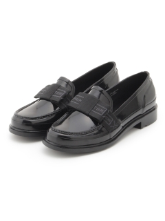 HUNTER/【WOMAN】 refind bow gloss penny loafer/フラットシューズ