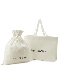 LILY BROWN/【セルフラッピング】LILY BROWN　ショッパー付きギフト巾着(Ｌ)/ギフトボックス