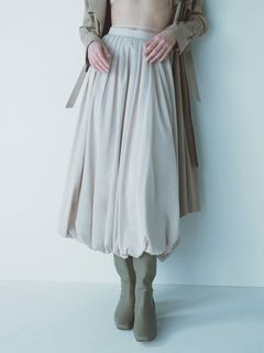 LILY BROWN/ライトツイルバルーンスカート/マキシ丈/ロングスカート
