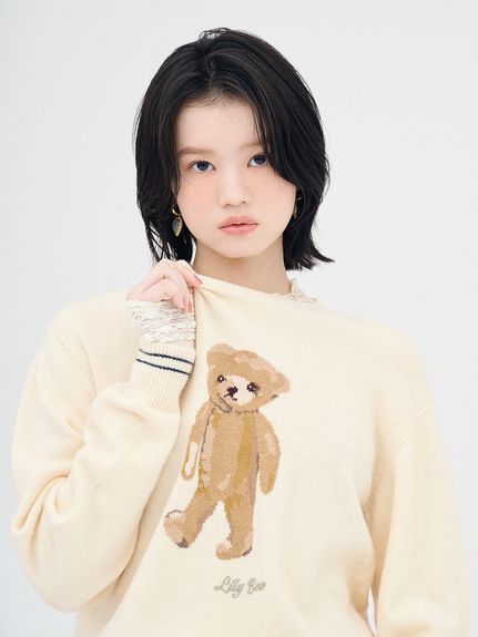 WEB限定カラー】Lily BearＴシャツ（カットソー/Tシャツ）｜LILY BROWN 