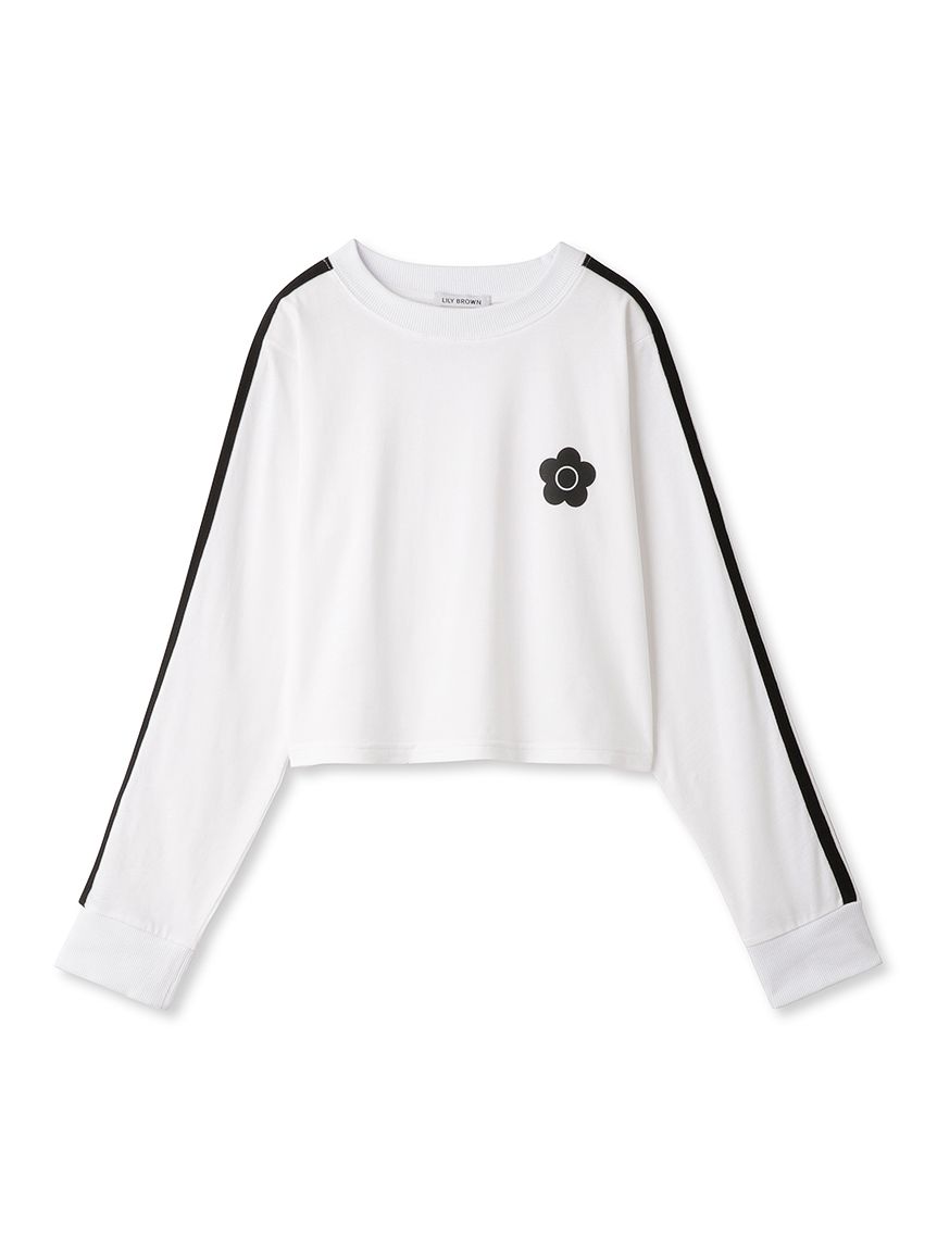 LILY BROWN×MARY QUANT】クロップドＴシャツ（カットソー/Tシャツ