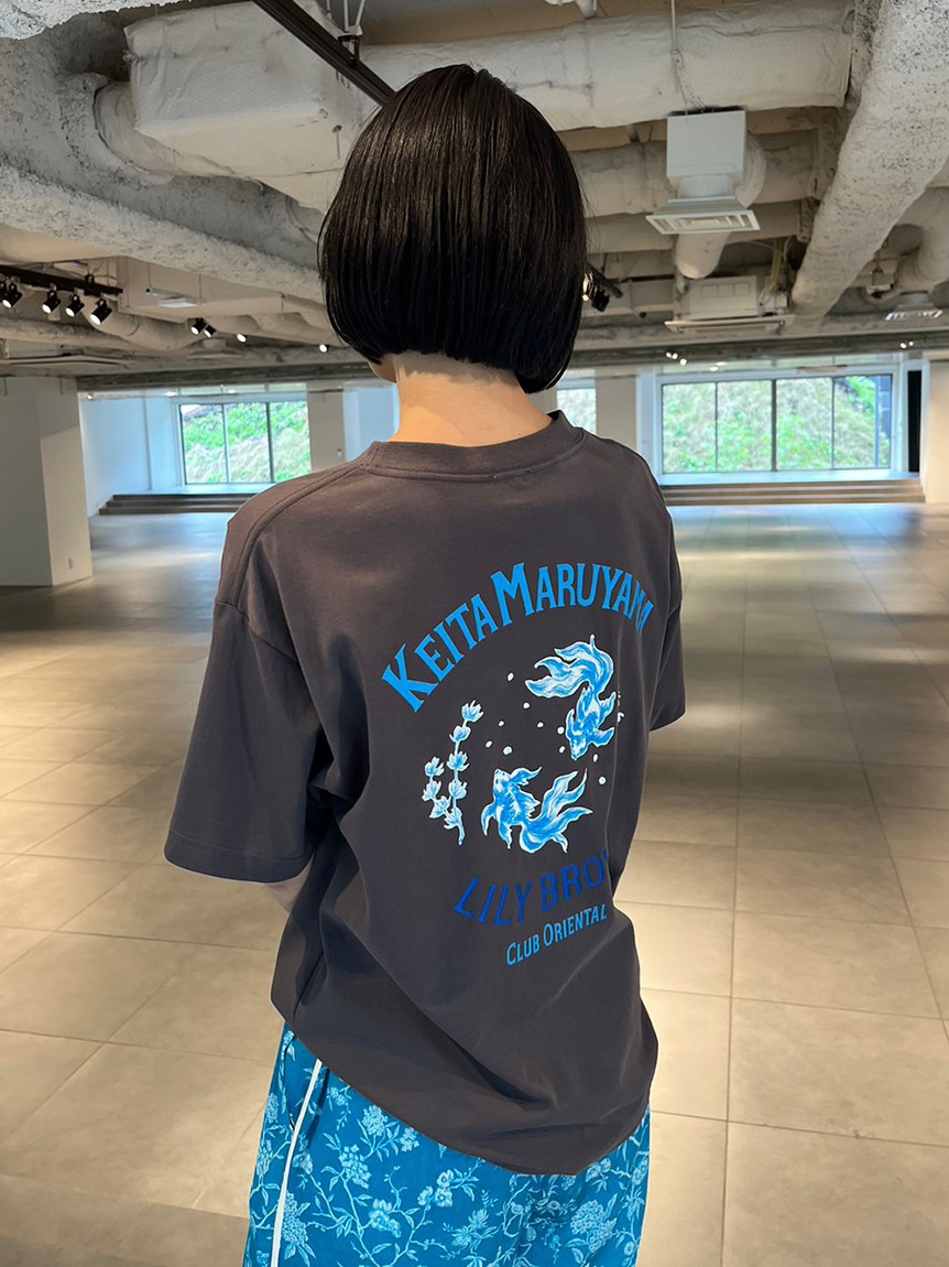 KEITA MARUYAMA　Tシャツ　半袖　ラインストーン　X1510