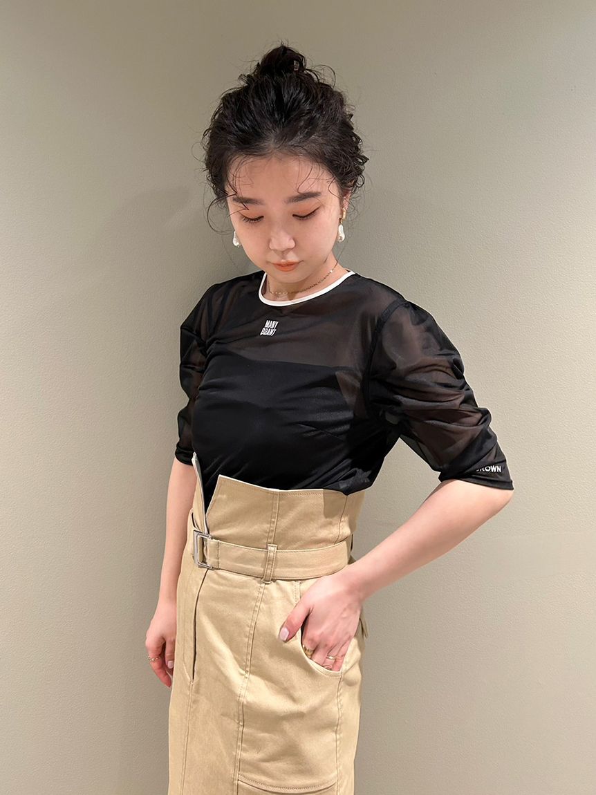 LILY BROWN×MARY QUANT】シアートップス（カットソー/Tシャツ）｜LILY 