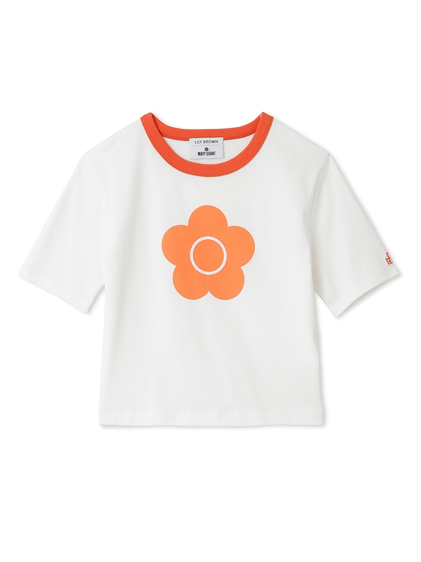 LILY BROWN ×MARY QUANT】バリエーションクロップドTシャツ - Tシャツ