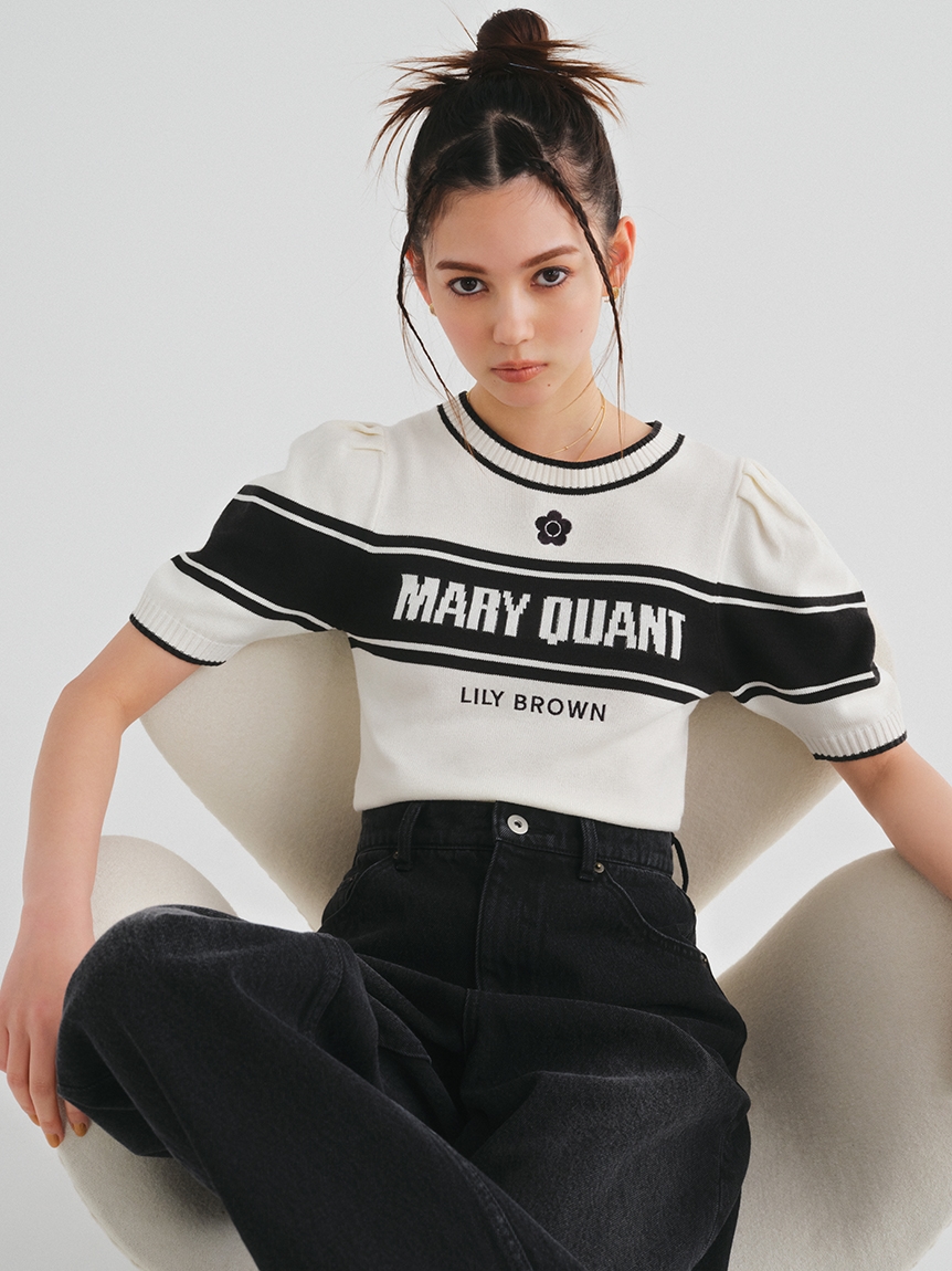 LILY BROWN×MARY QUANT】ニットプルオーバー（ニット）｜LILY BROWN ...