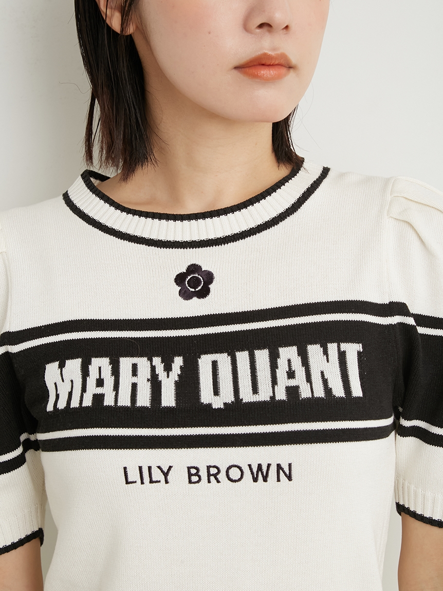 LILY BROWN×MARY QUANT】ニットプルオーバー（ニット）｜LILY BROWN ...