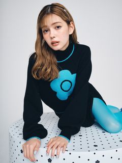 LILY BROWN/【WEB限定カラー】【LILY BROWN×MARY QUANT】 デイジーニットトップス/ニット