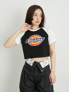 LILY BROWN/【LILY BROWN Dickies®】クロップドロゴTシャツ/カットソー/Tシャツ