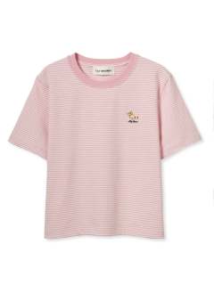 LILY BROWN/リラックスLily Bear ボーダーＴシャツ/カットソー/Tシャツ