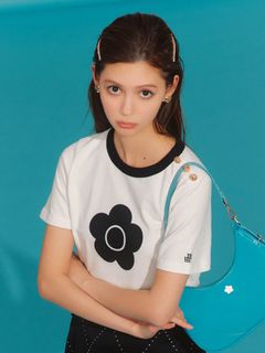 LILY BROWN/【WEB・一部店舗限定カラー】【LILY BROWN×MARY QUANT】クラシックコンパクトTシャツ/カットソー/Tシャツ