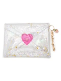 MICHU COQUETTE/Love Letter Pouch(confetti） / Pink/ポーチ