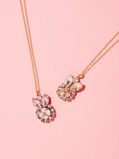 MICHU COQUETTE/【USAGI ONLINE10周年限定】Crystal Usagi Necklace/ネックレス