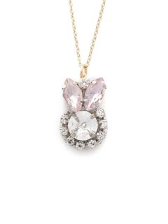 MICHU COQUETTE/【USAGI ONLINE10周年限定】Crystal Usagi Necklace/ネックレス