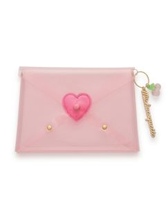 MICHU COQUETTE/Love Letter Pouch / Clear Pink/ポーチ